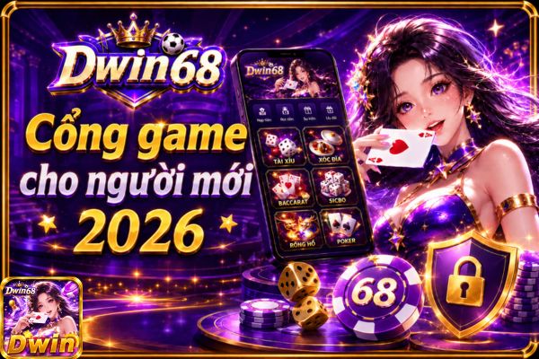 Dwin68 – Cổng Game Giải Trí Trực Tuyến Dành Cho Người Mới Năm 2026